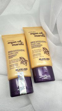 Шампунь і кондиціонер - серія для блиску Brightening Hair Care LUXLISS, 40 ml. 145 фото