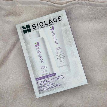 Шампунь + кондиціонер набір Biolage HydraSource 268 фото